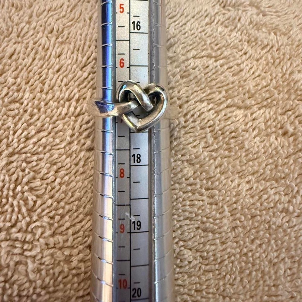 James Avery Sterling Silver Heart Knot Ring